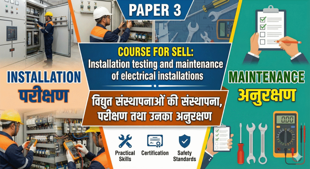 ELECTRICAL SUPERVISOR EXAM Installation testing and maintenance of electrical installations PAPER 3 JAN 2025 PART 2 28 3 ELECTRICAL SUPERVISOR EXAM PAPER 3